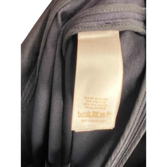 Kate Spade New York Black Long-Sleeved Top‎ w/Scalloped Hem Size 2 - Picture 6 of 7